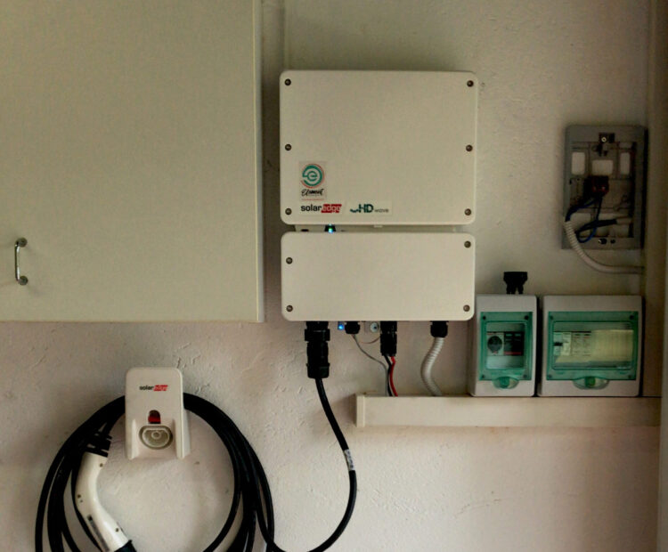 Inverter solaredge con ev charger